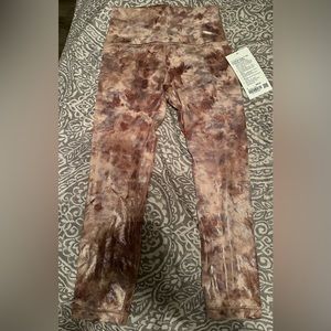 Lululemon Align HR Crop 23" Shine Leggings